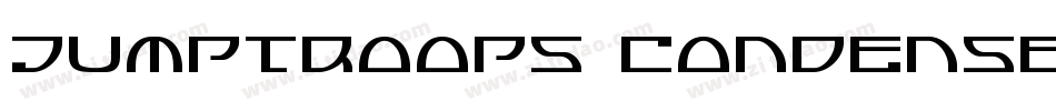Jumptroops Condensed字体转换